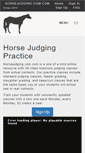 Mobile Screenshot of horsejudging.com